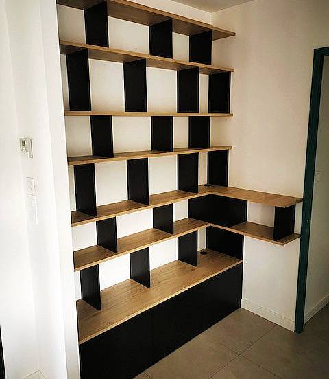 Bibliothèque sur mesure - Gradignan - Gironde