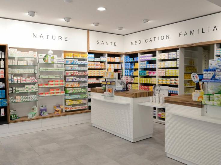 Agencement d'une pharmacie en Gironde