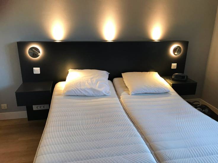 Tête de lit anthracite sur mesure à Blois